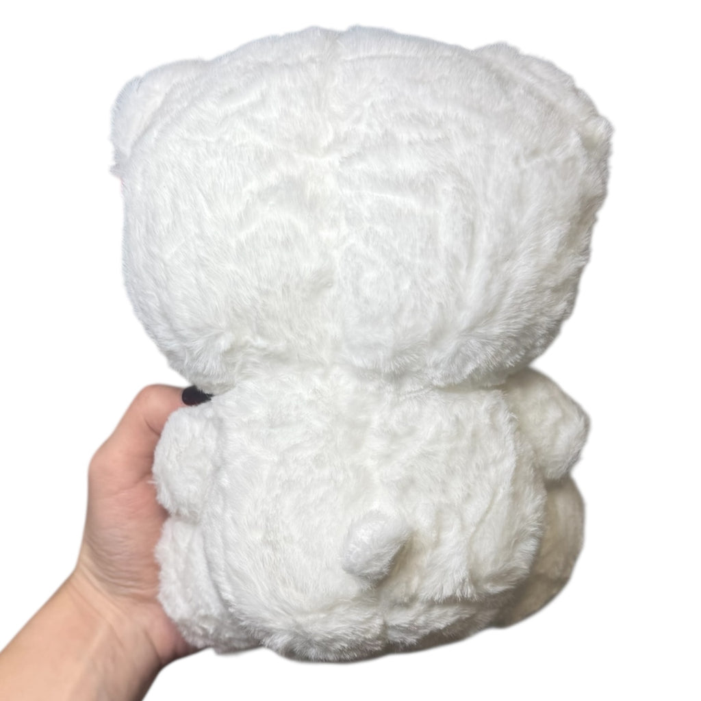 Plush White Kitty Teddy Bear