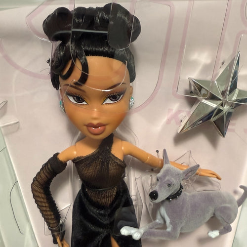 Bratz x Kylie Jenner Night Fashion Doll with Pet Dog
