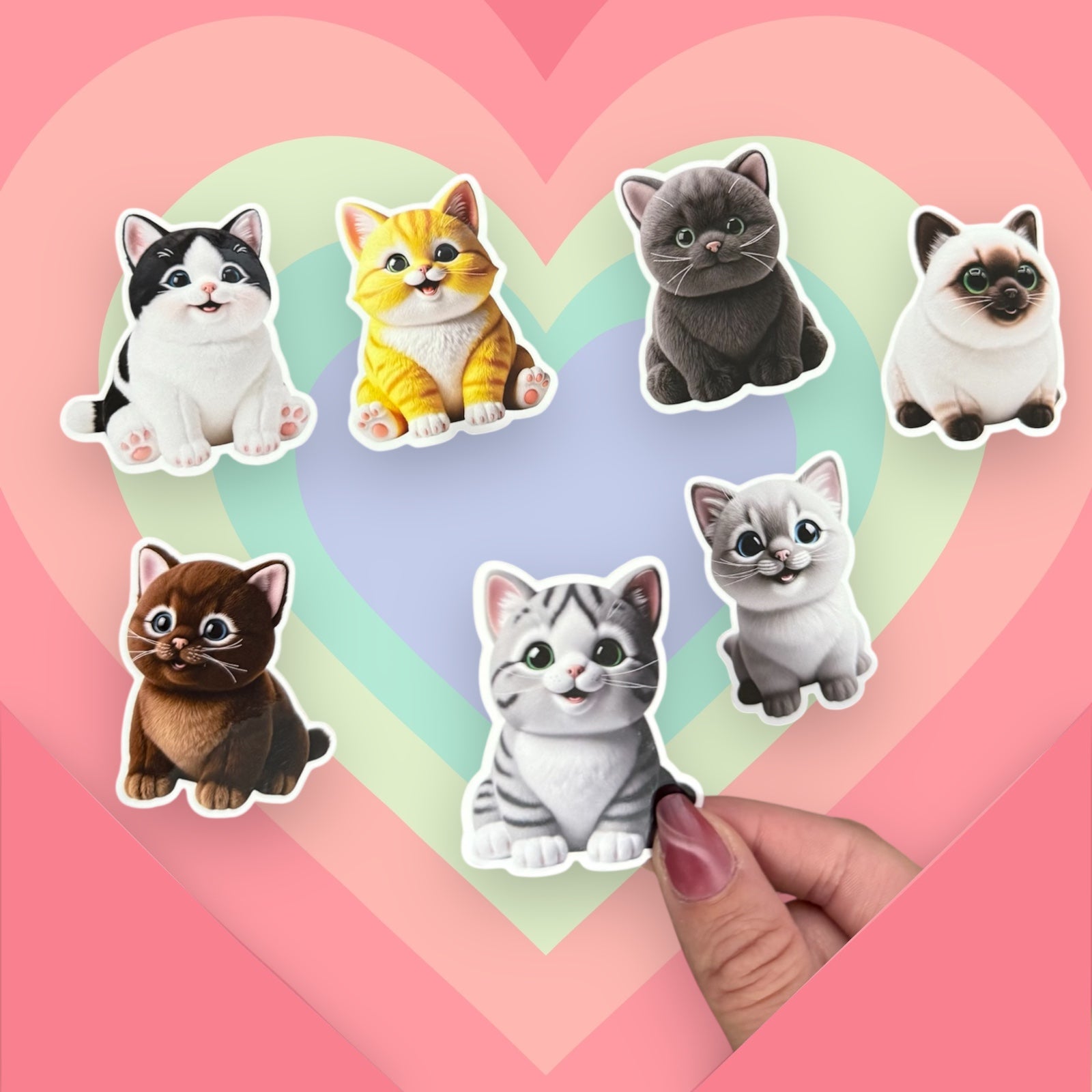 Tubby Tabby Sticker Collection