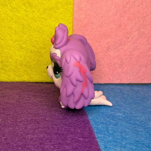 Littlest Pet Shop #144 Purple Puppy